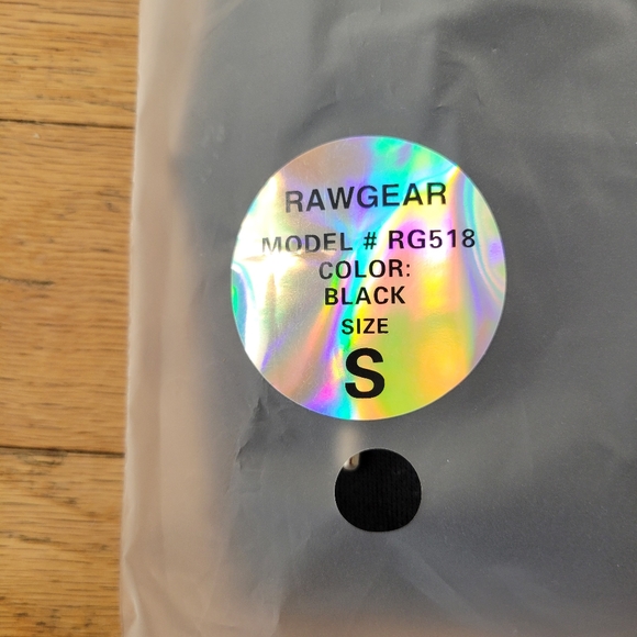 NWT RAWGEAR Pullover Jacket With 1/4 Zip Size Small Model #RG518 Color Black - Picture 8 of 9